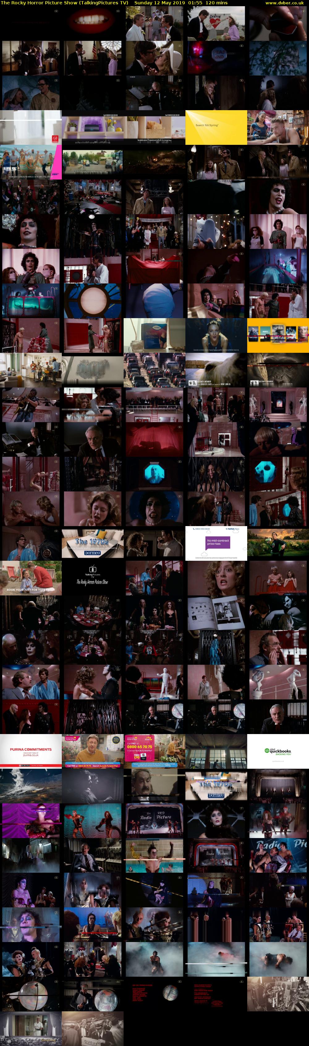 The Rocky Horror Picture Show (TalkingPictures TV) Sunday 12 May 2019 01:55 - 03:55