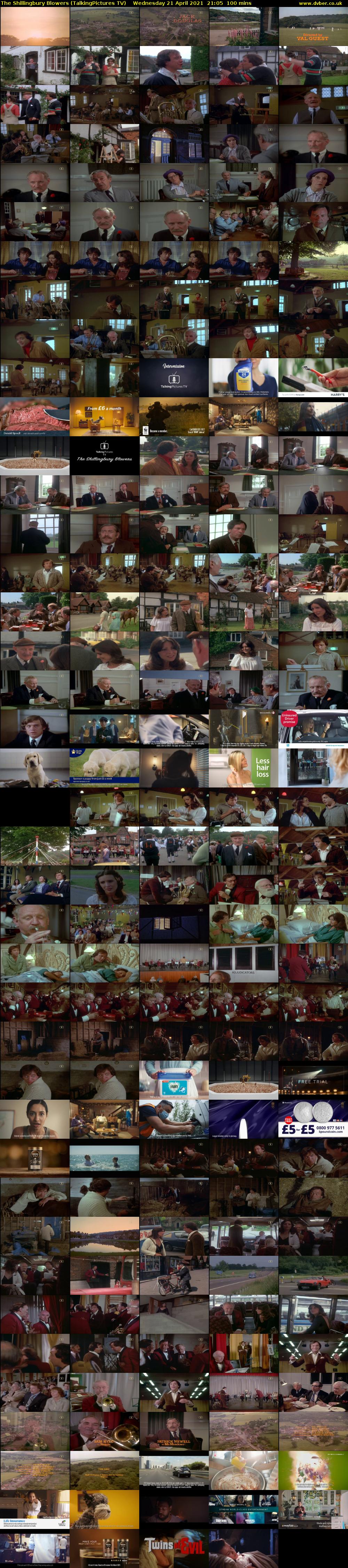 The Shillingbury Blowers (TalkingPictures TV) Wednesday 21 April 2021 21:05 - 22:45