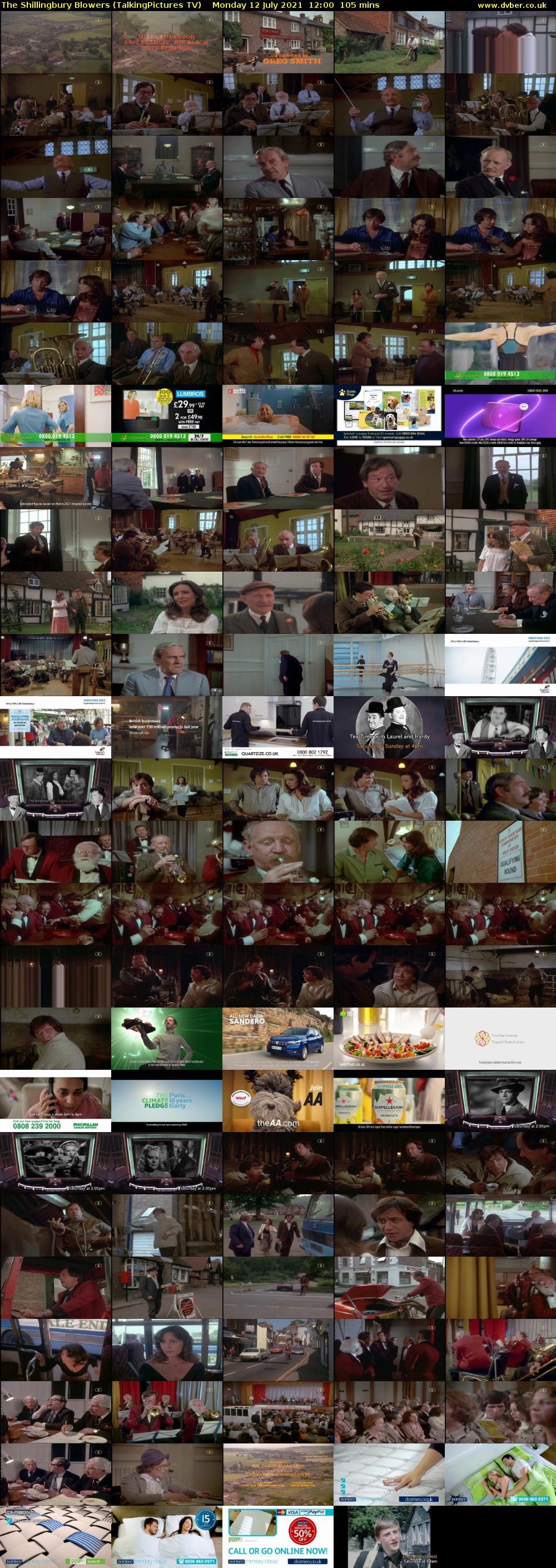 The Shillingbury Blowers (TalkingPictures TV) Monday 12 July 2021 12:00 - 13:45