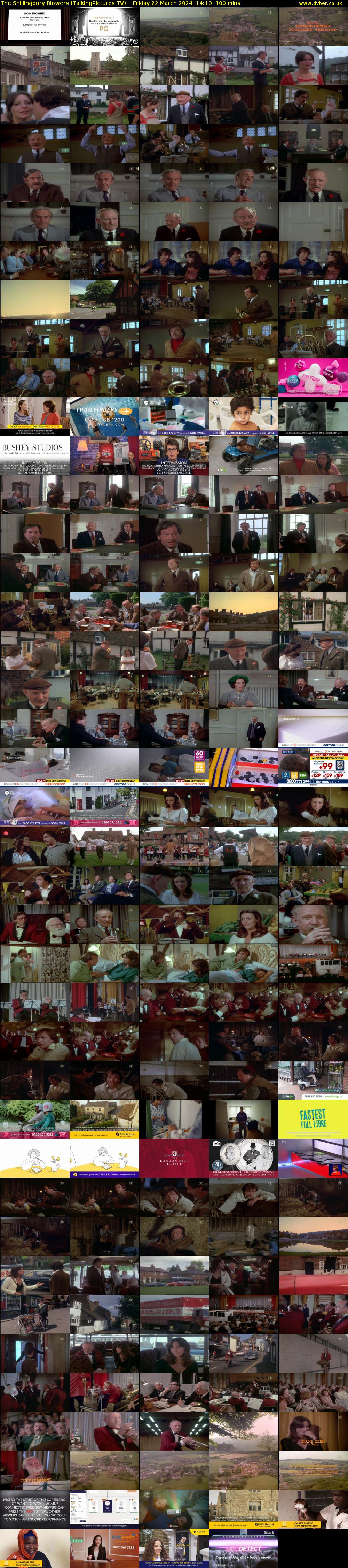 The Shillingbury Blowers (TalkingPictures TV) Friday 22 March 2024 14:10 - 15:50