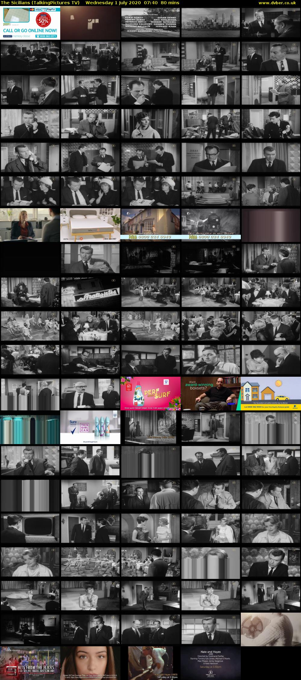 The Sicilians (TalkingPictures TV) Wednesday 1 July 2020 07:40 - 09:00