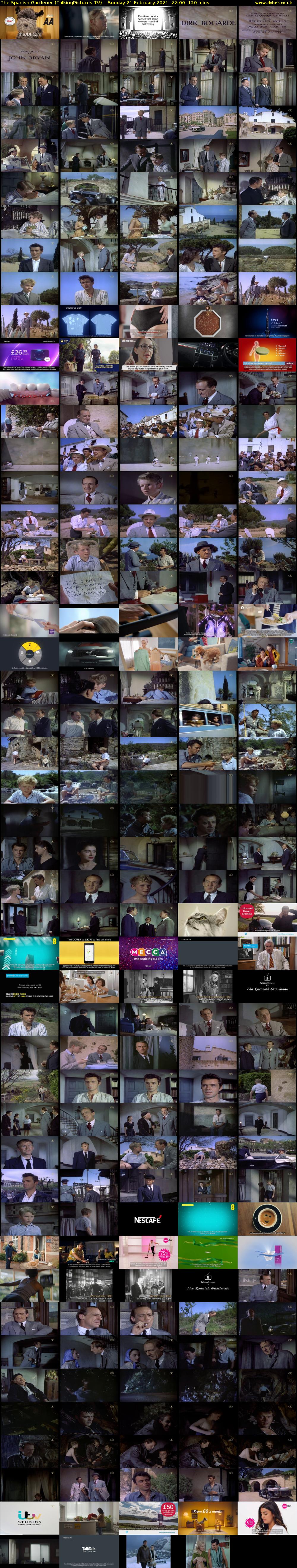 The Spanish Gardener (TalkingPictures TV) Sunday 21 February 2021 22:00 - 00:00
