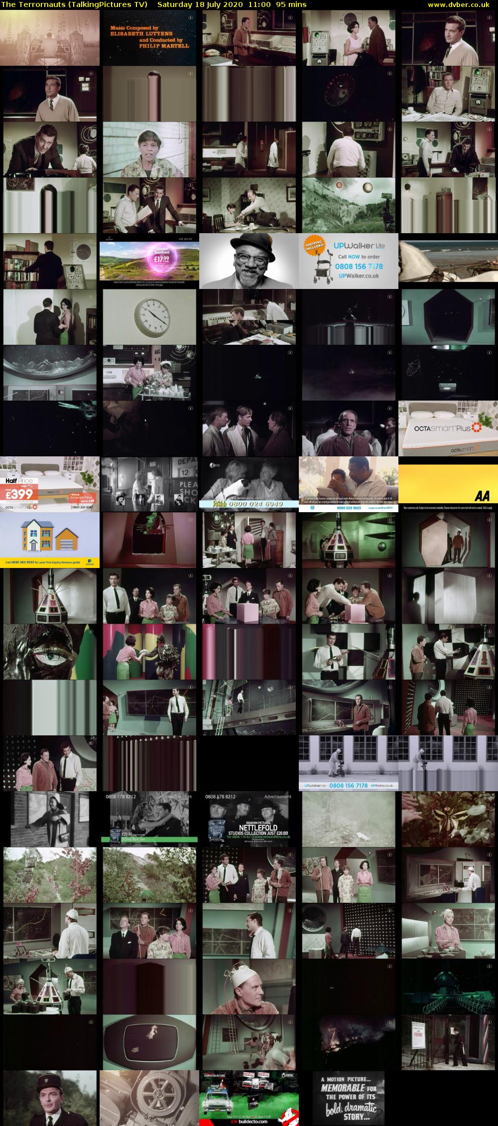 The Terrornauts (TalkingPictures TV) Saturday 18 July 2020 11:00 - 12:35