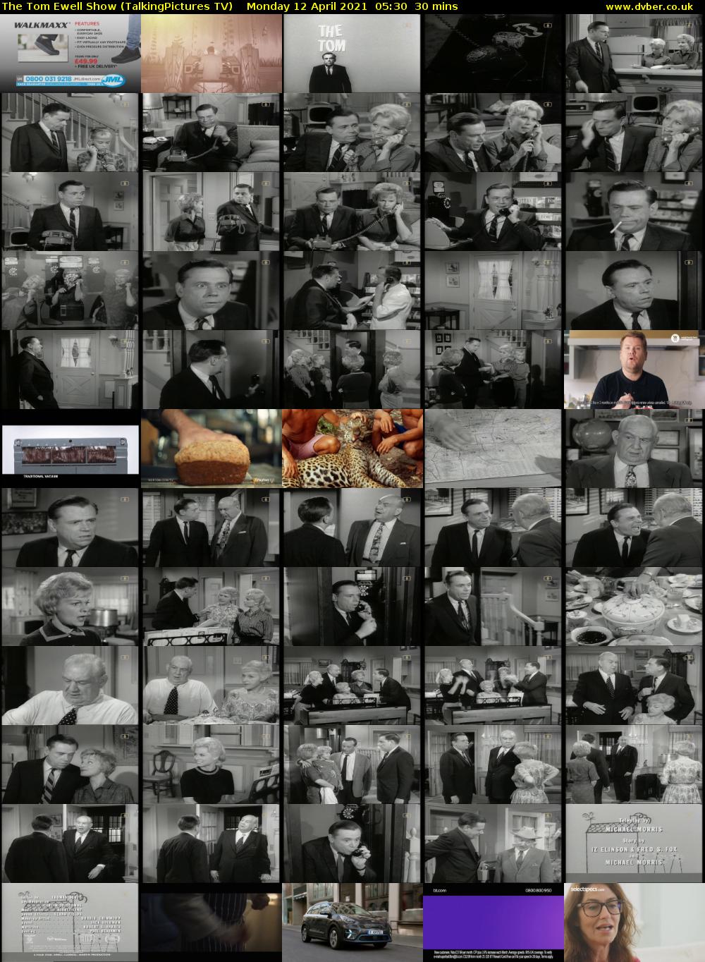The Tom Ewell Show (TalkingPictures TV) Monday 12 April 2021 05:30 - 06:00