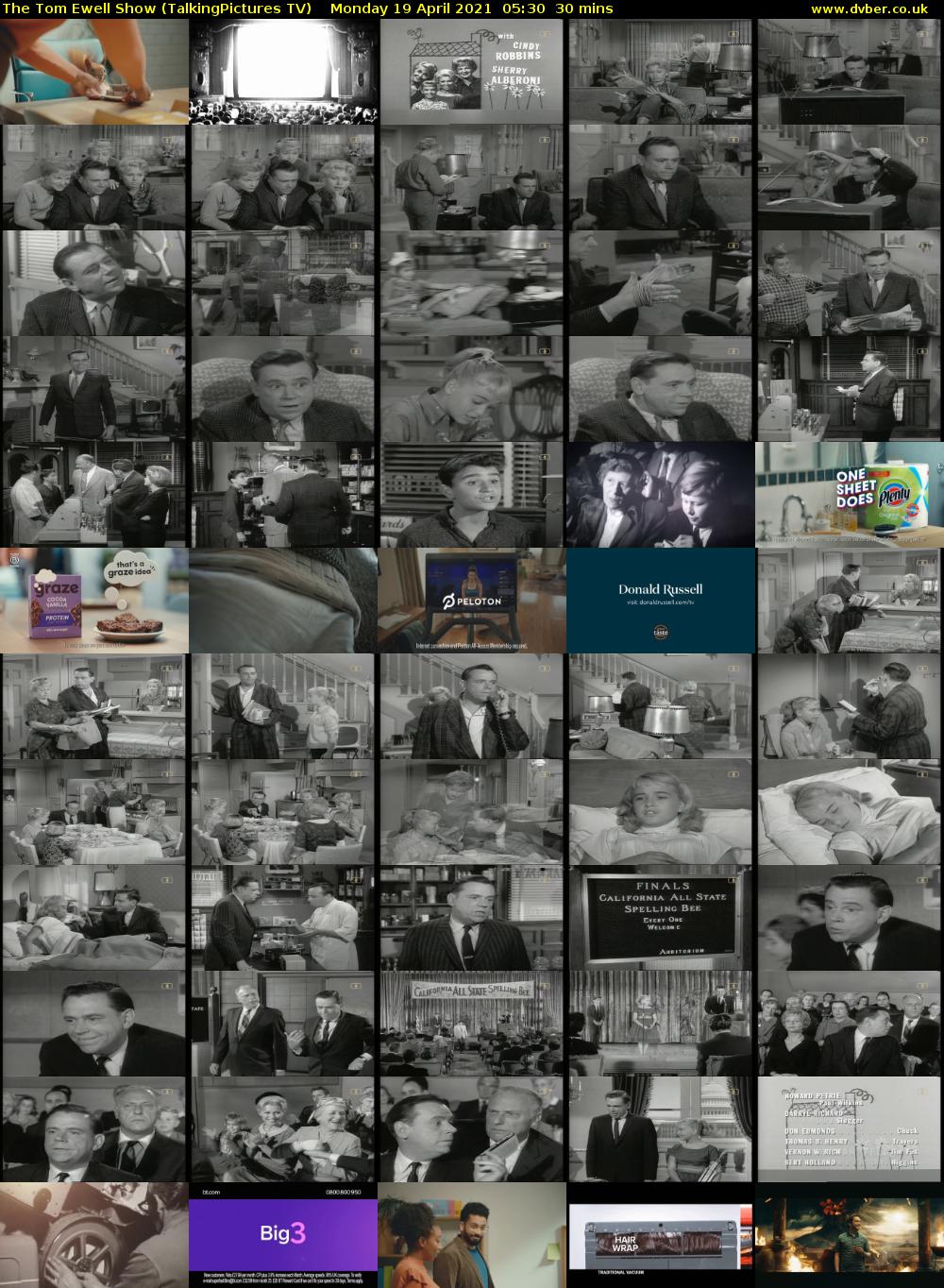 The Tom Ewell Show (TalkingPictures TV) Monday 19 April 2021 05:30 - 06:00