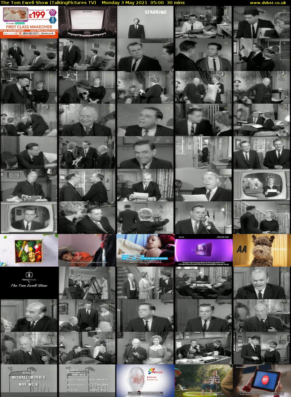 The Tom Ewell Show (TalkingPictures TV) Monday 3 May 2021 05:00 - 05:30