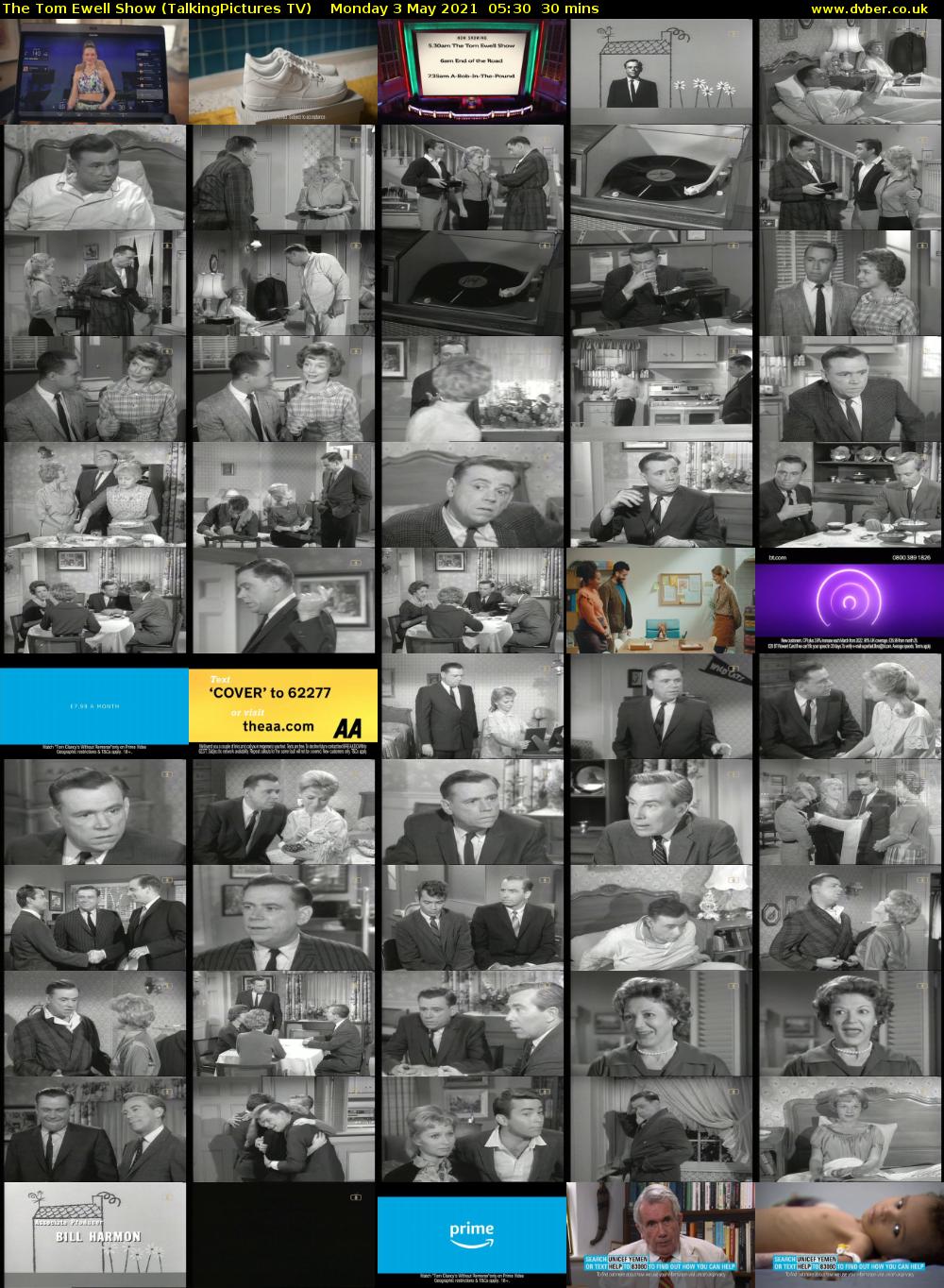 The Tom Ewell Show (TalkingPictures TV) Monday 3 May 2021 05:30 - 06:00