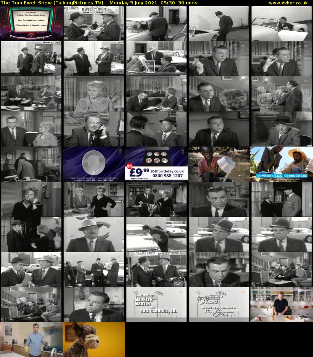 The Tom Ewell Show (TalkingPictures TV) Monday 5 July 2021 05:30 - 06:00