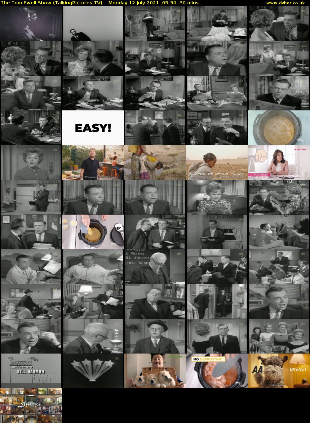 The Tom Ewell Show (TalkingPictures TV) Monday 12 July 2021 05:30 - 06:00