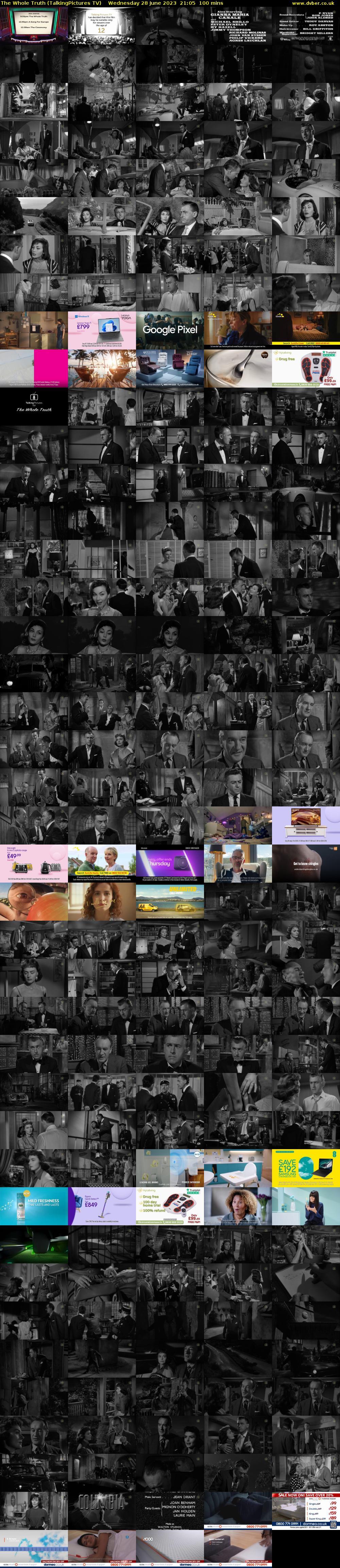 The Whole Truth (TalkingPictures TV) Wednesday 28 June 2023 21:05 - 22:45