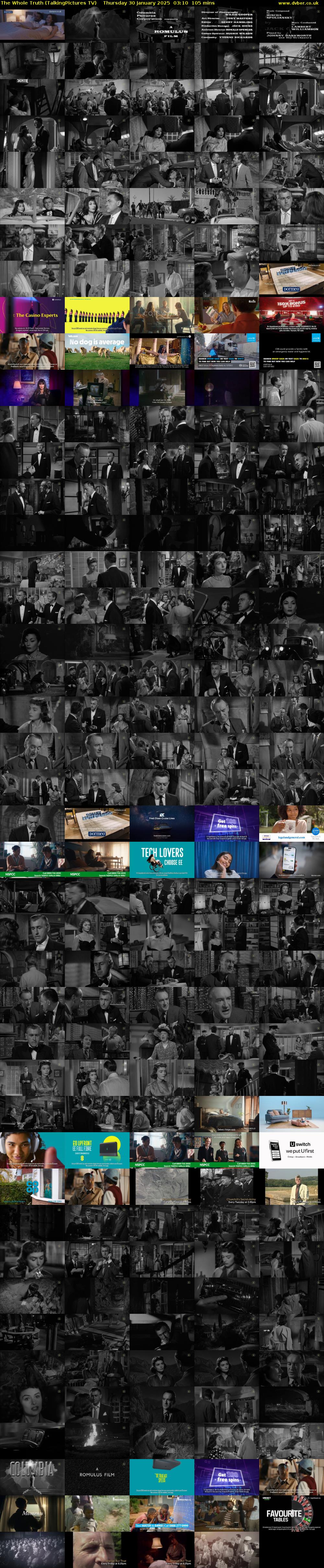 The Whole Truth (TalkingPictures TV) Thursday 30 January 2025 03:10 - 04:55