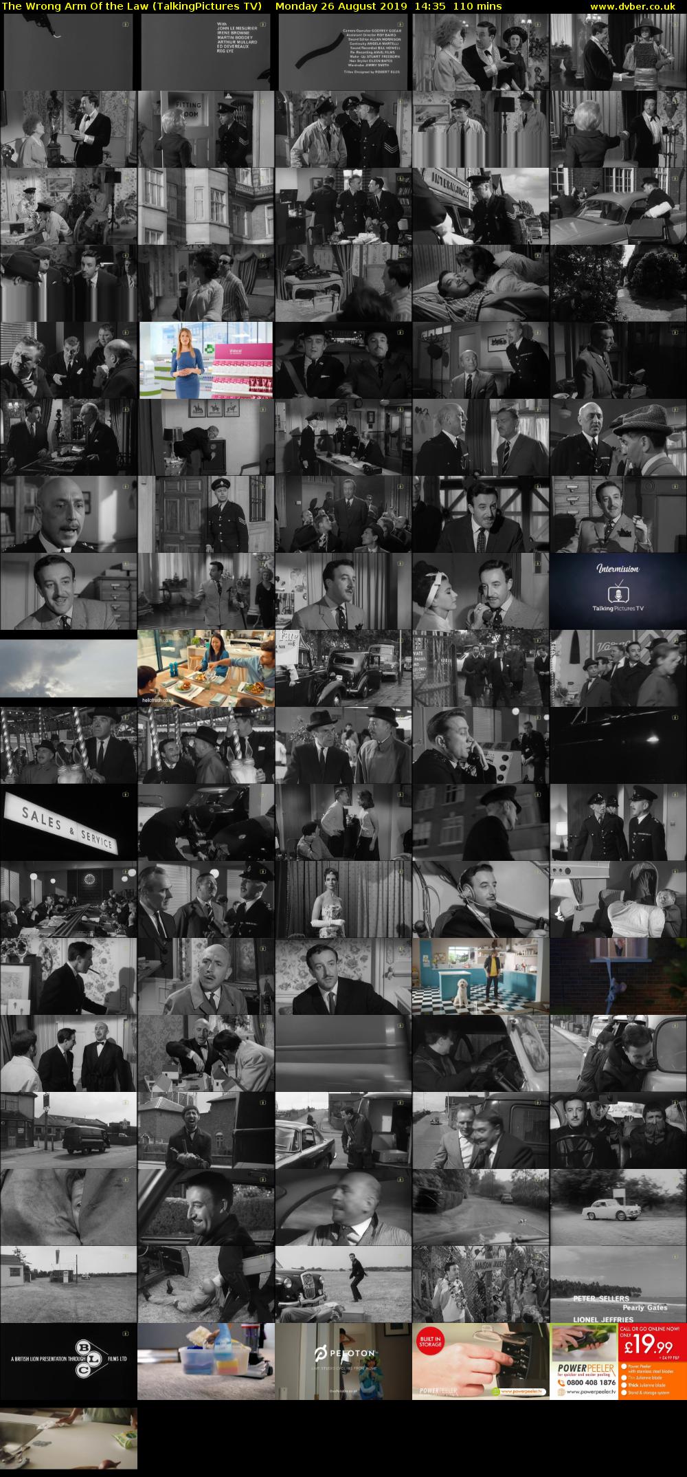 The Wrong Arm Of the Law (TalkingPictures TV) Monday 26 August 2019 14:35 - 16:25