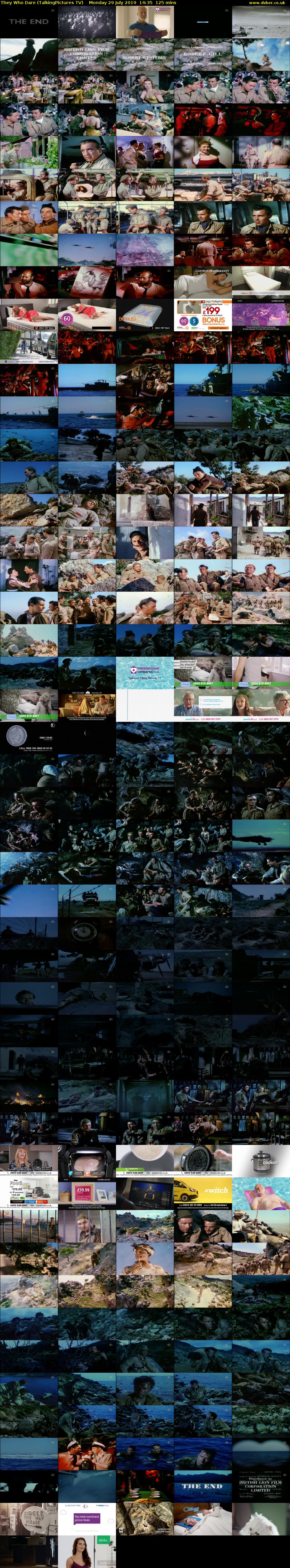 They Who Dare (TalkingPictures TV) Monday 29 July 2019 14:35 - 16:40