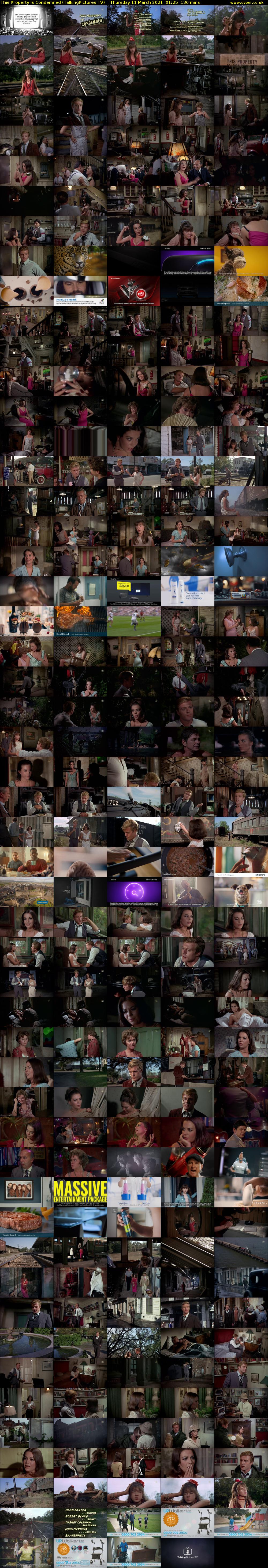This Property is Condemned (TalkingPictures TV) Thursday 11 March 2021 01:25 - 03:35