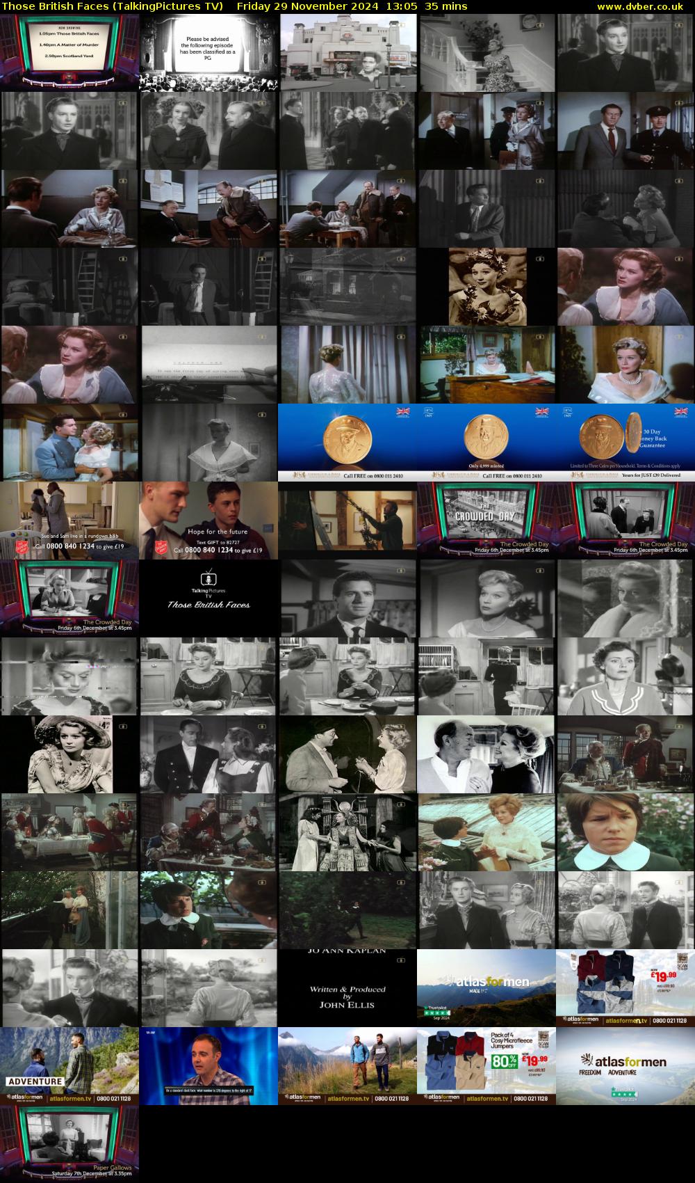 Those British Faces (TalkingPictures TV) Friday 29 November 2024 13:05 - 13:40