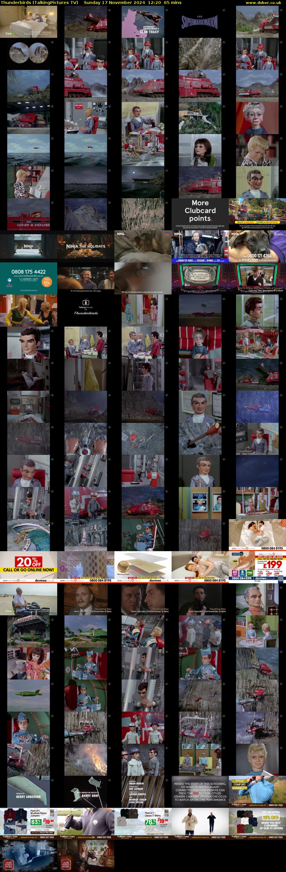Thunderbirds (TalkingPictures TV) Sunday 17 November 2024 12:20 - 13:25