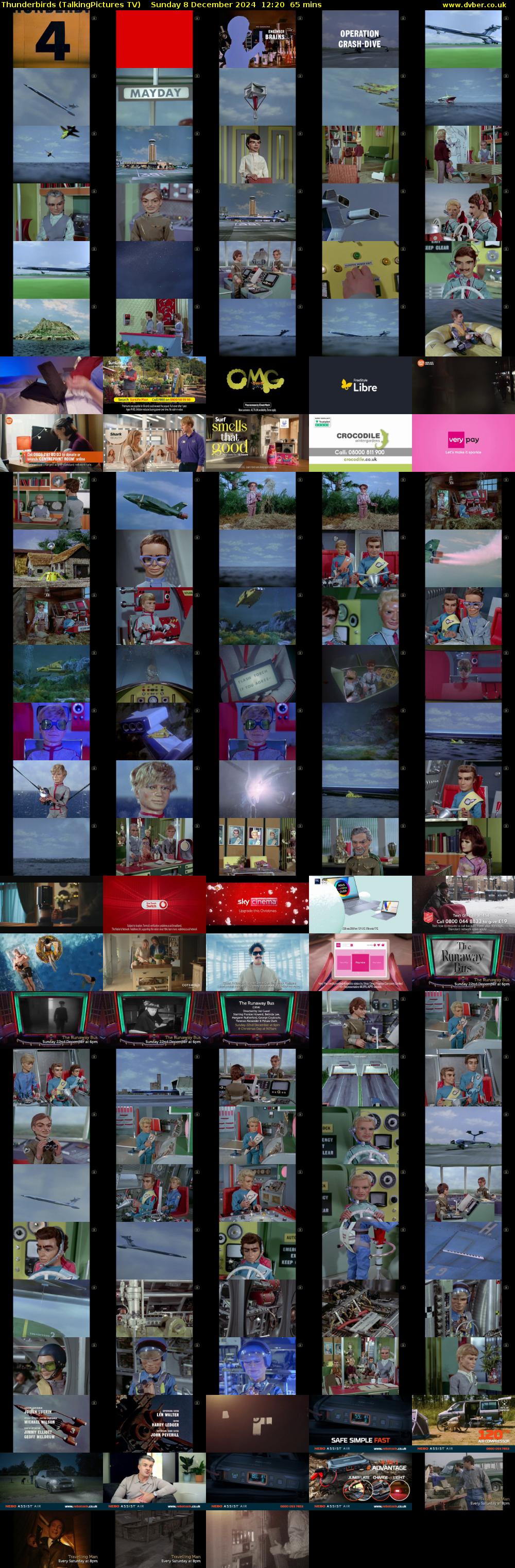 Thunderbirds (TalkingPictures TV) Sunday 8 December 2024 12:20 - 13:25