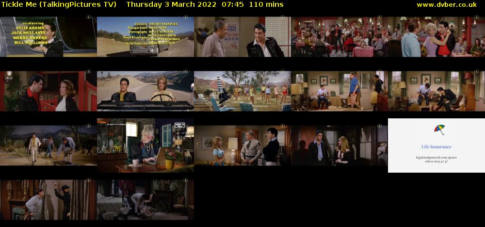 Tickle Me (TalkingPictures TV) Thursday 3 March 2022 07:45 - 09:35
