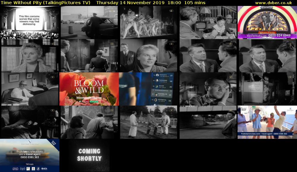 Time Without Pity (TalkingPictures TV) Thursday 14 November 2019 18:00 - 19:45