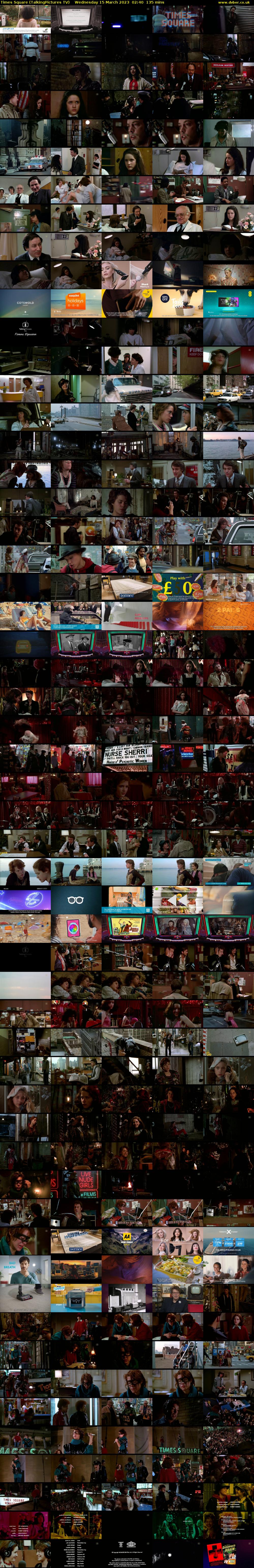 Times Square (TalkingPictures TV) Wednesday 15 March 2023 02:40 - 04:55