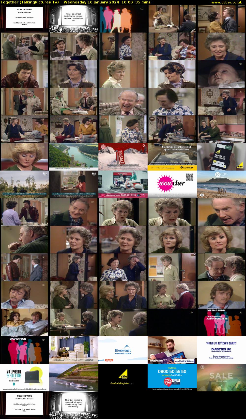 Together (TalkingPictures TV) Wednesday 10 January 2024 10:00 - 10:35