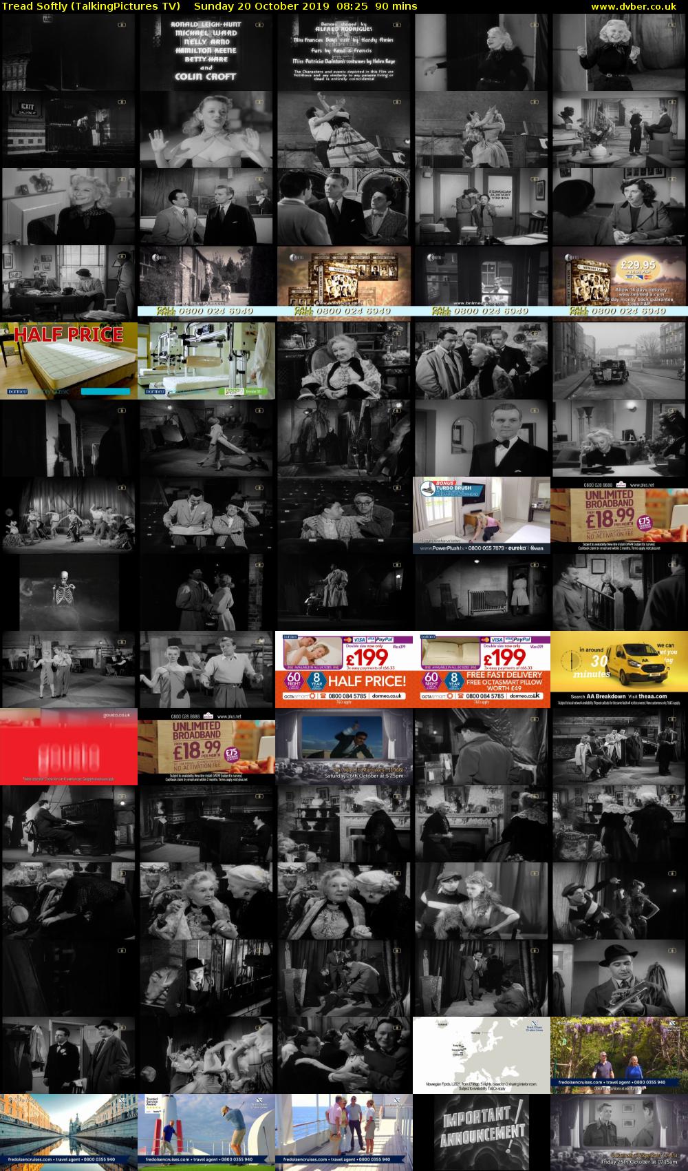 Tread Softly (TalkingPictures TV) Sunday 20 October 2019 08:25 - 09:55