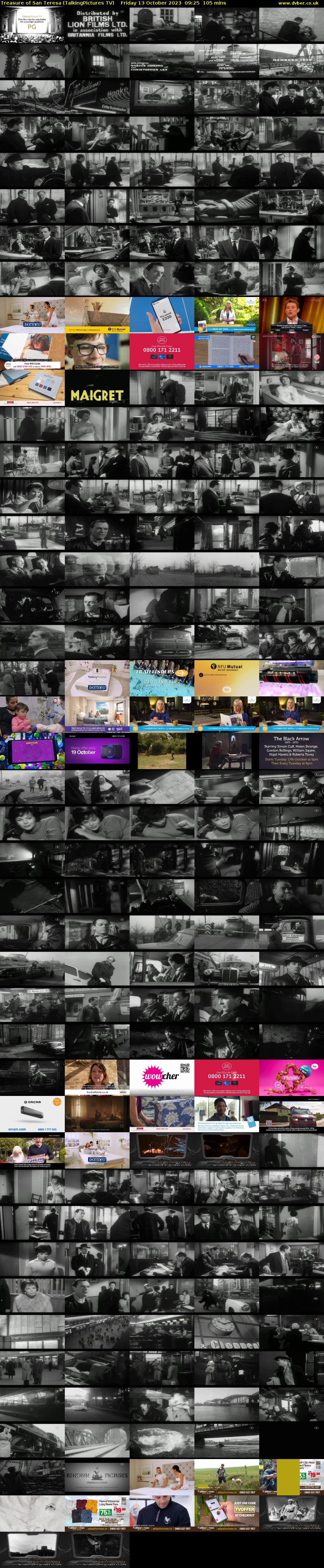 Treasure of San Teresa (TalkingPictures TV) Friday 13 October 2023 09:25 - 11:10