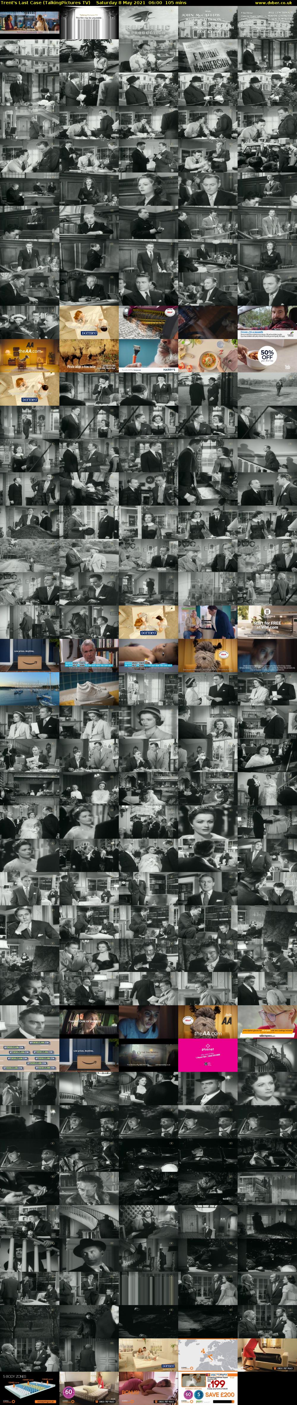 Trent's Last Case (TalkingPictures TV) Saturday 8 May 2021 06:00 - 07:45