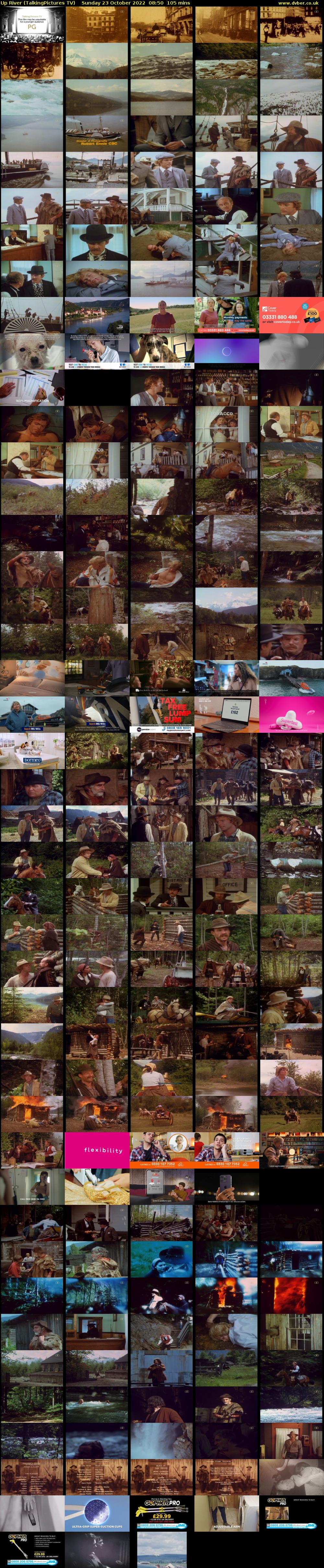 Up River (TalkingPictures TV) Sunday 23 October 2022 08:50 - 10:35