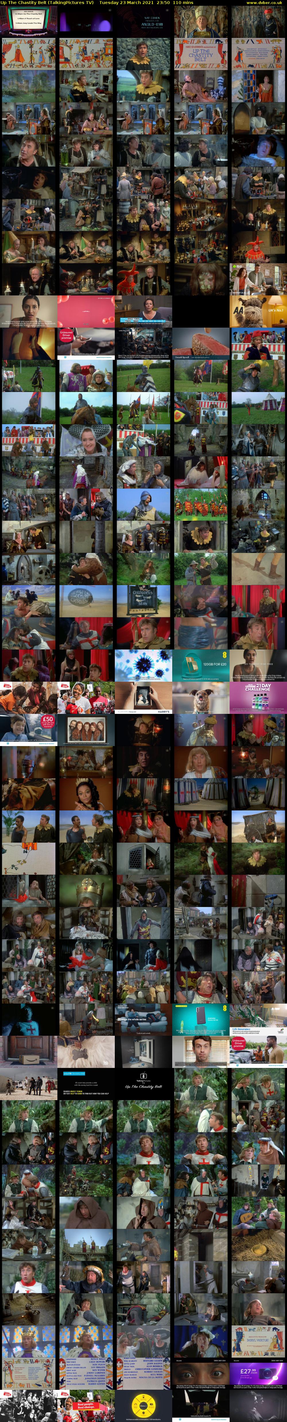Up The Chastity Belt (TalkingPictures TV) Tuesday 23 March 2021 23:50 - 01:40