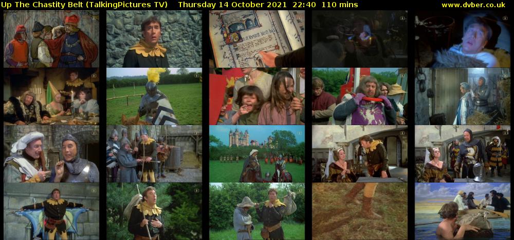Up The Chastity Belt (TalkingPictures TV) Thursday 14 October 2021 22:40 - 00:30