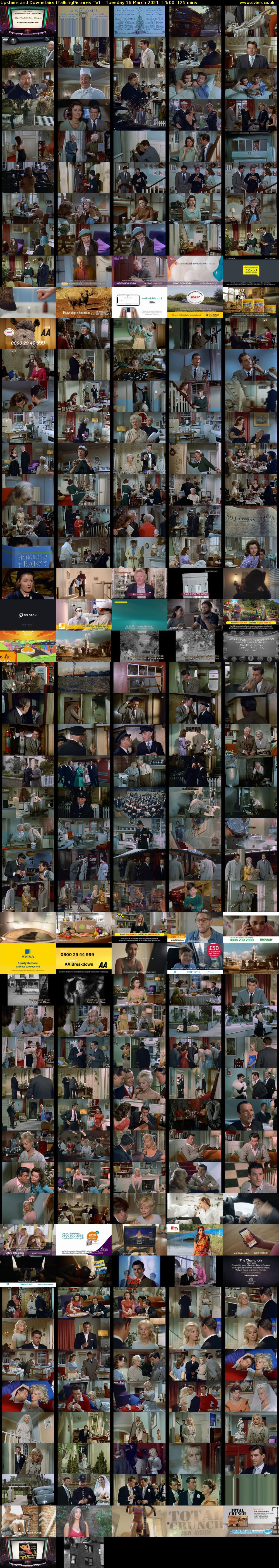Upstairs and Downstairs (TalkingPictures TV) Tuesday 16 March 2021 14:00 - 16:05