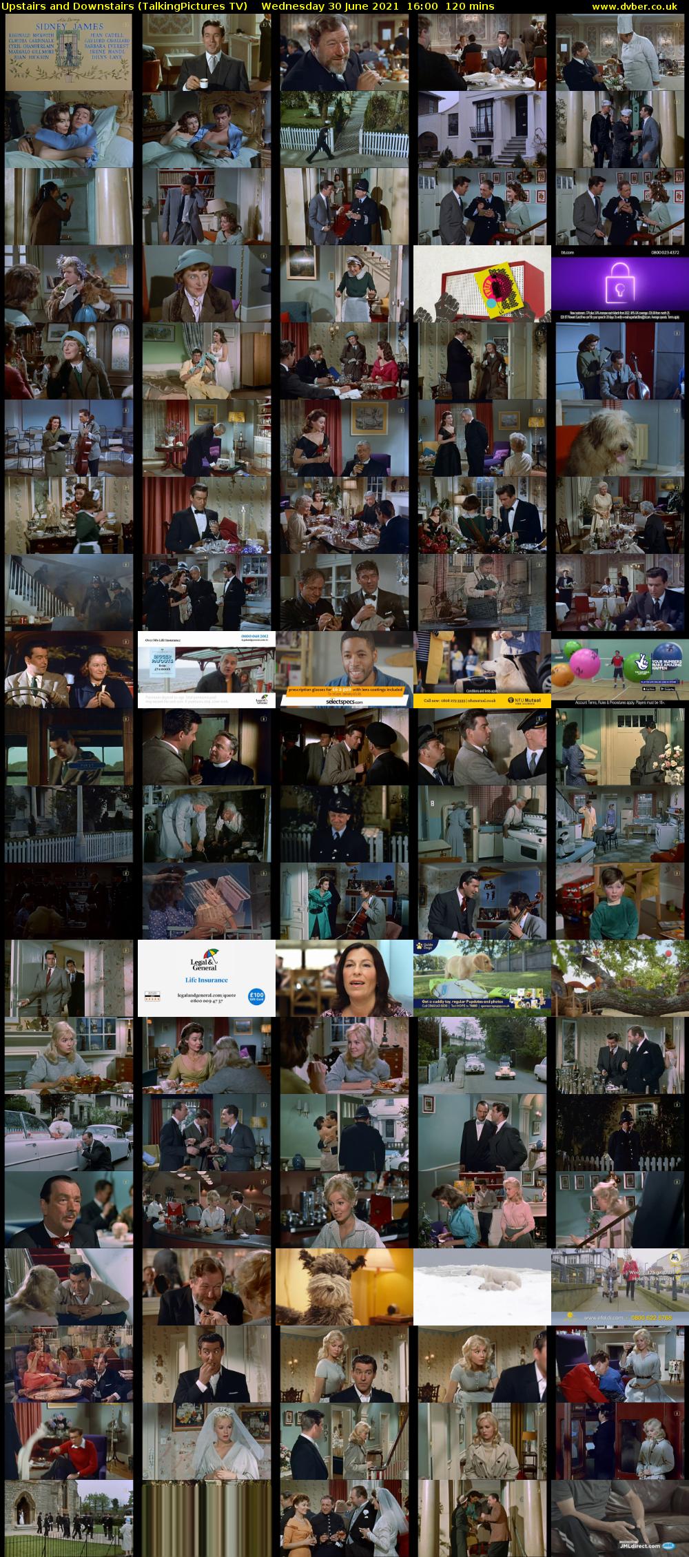 Upstairs and Downstairs (TalkingPictures TV) Wednesday 30 June 2021 16:00 - 18:00