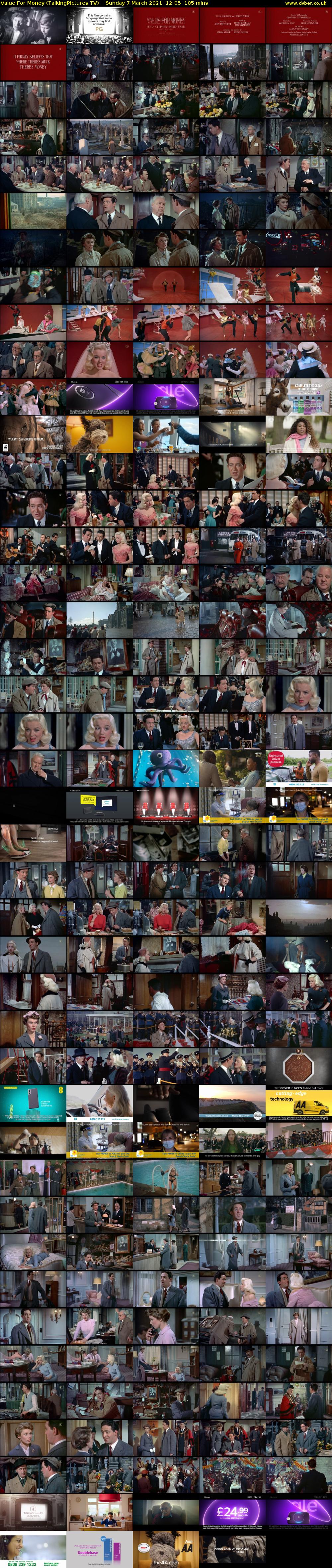 Value For Money (TalkingPictures TV) Sunday 7 March 2021 12:05 - 13:50