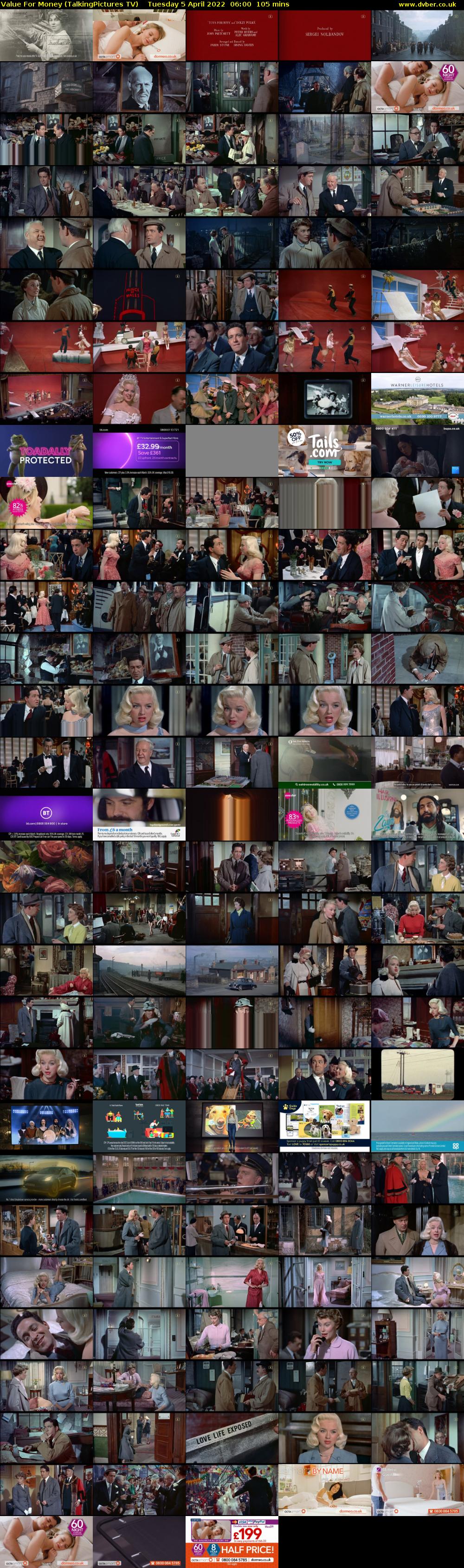 Value For Money (TalkingPictures TV) Tuesday 5 April 2022 06:00 - 07:45