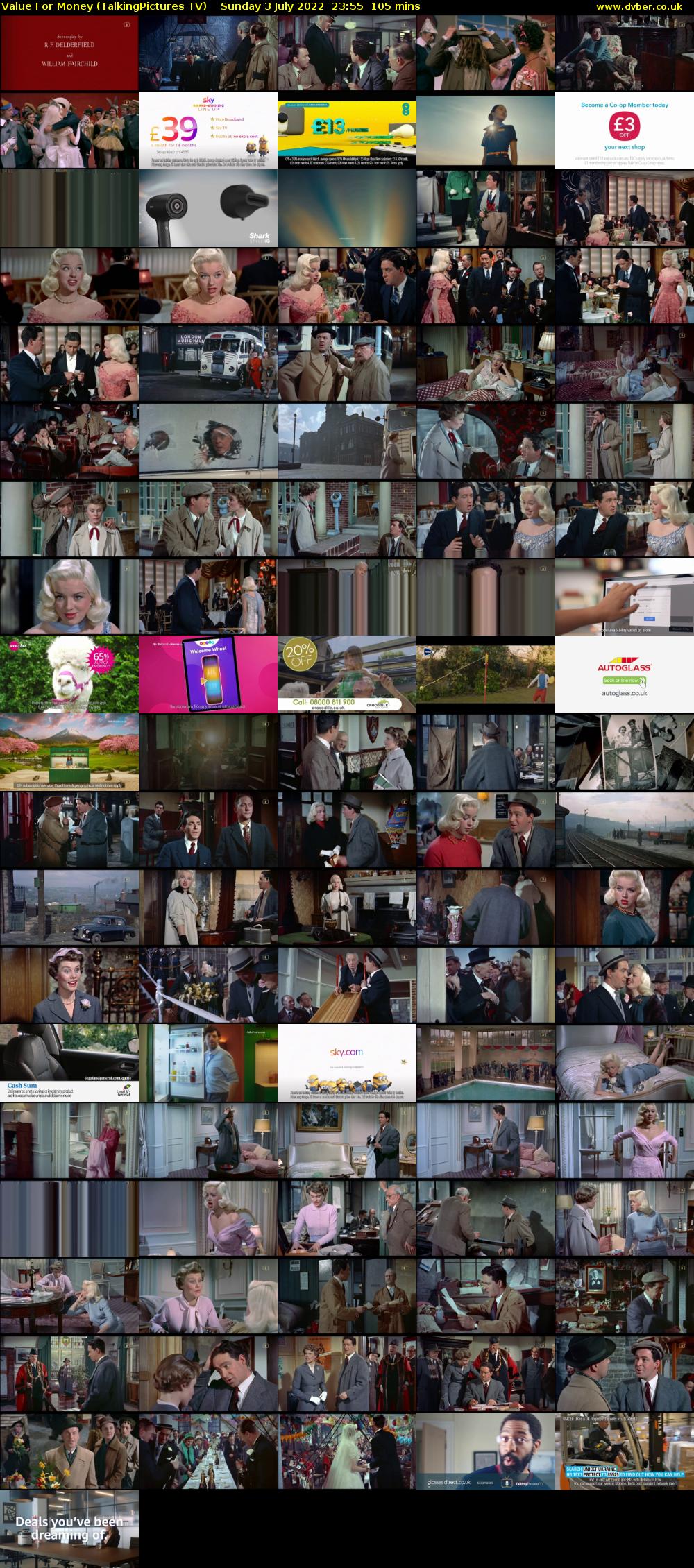 Value For Money (TalkingPictures TV) Sunday 3 July 2022 23:55 - 01:40