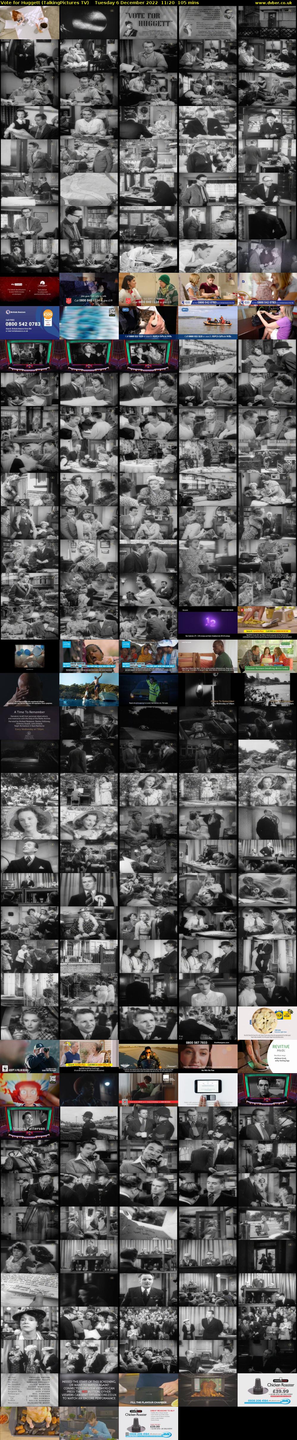 Vote for Huggett (TalkingPictures TV) Tuesday 6 December 2022 11:20 - 13:05