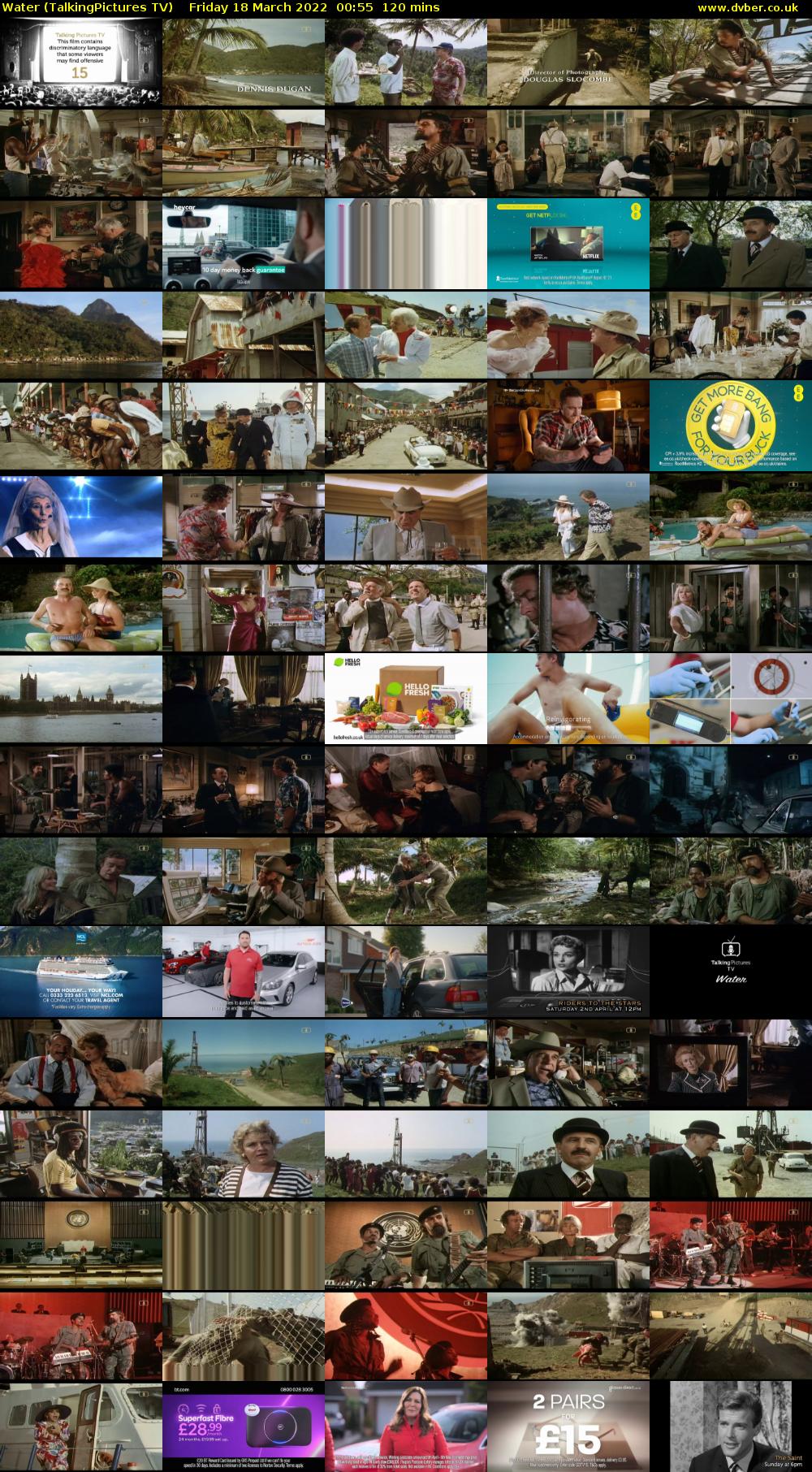 Water (TalkingPictures TV) Friday 18 March 2022 00:55 - 02:55