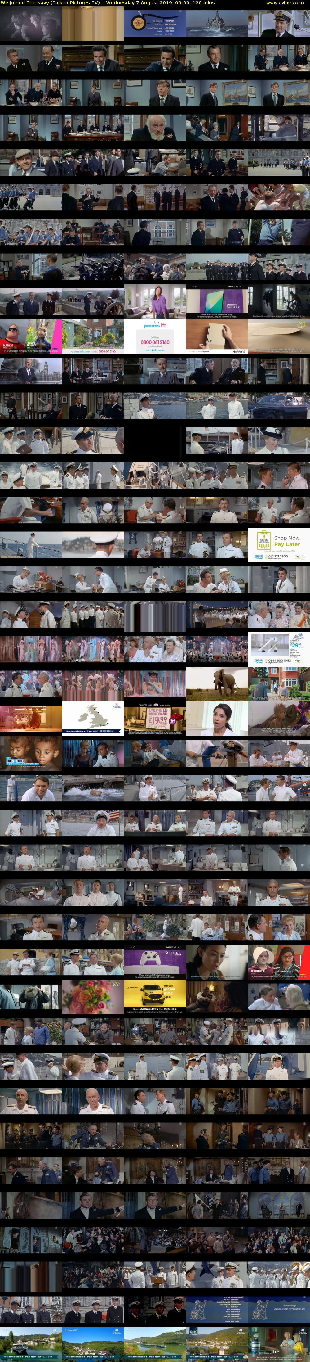 We Joined The Navy (TalkingPictures TV) Wednesday 7 August 2019 06:00 - 08:00