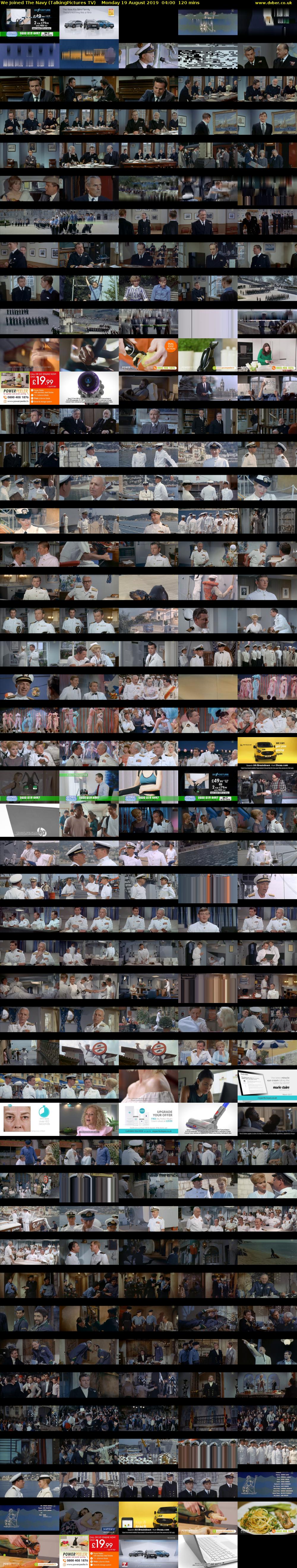 We Joined The Navy (TalkingPictures TV) Monday 19 August 2019 04:00 - 06:00
