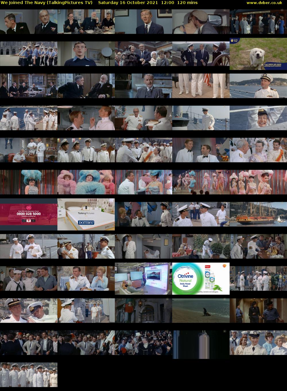 We Joined The Navy (TalkingPictures TV) Saturday 16 October 2021 12:00 - 14:00