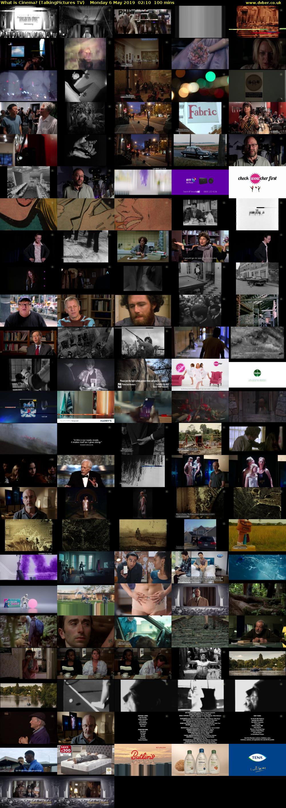 What Is Cinema? (TalkingPictures TV) Monday 6 May 2019 02:10 - 03:50