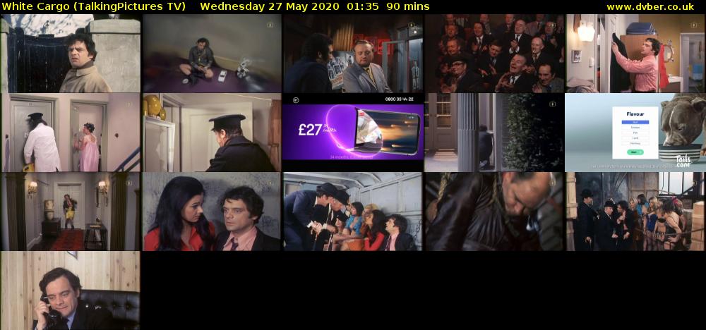 White Cargo (TalkingPictures TV) Wednesday 27 May 2020 01:35 - 03:05
