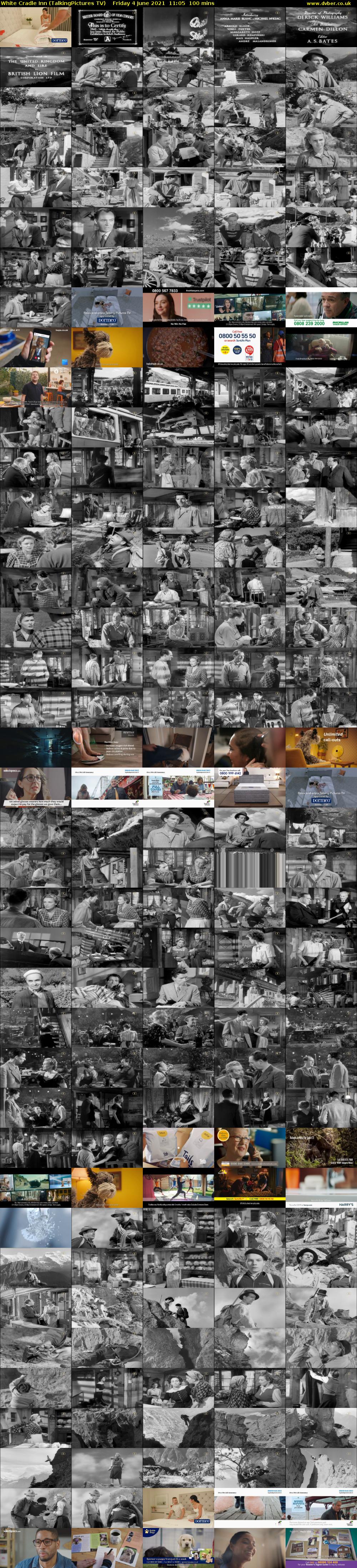 White Cradle Inn (TalkingPictures TV) Friday 4 June 2021 11:05 - 12:45