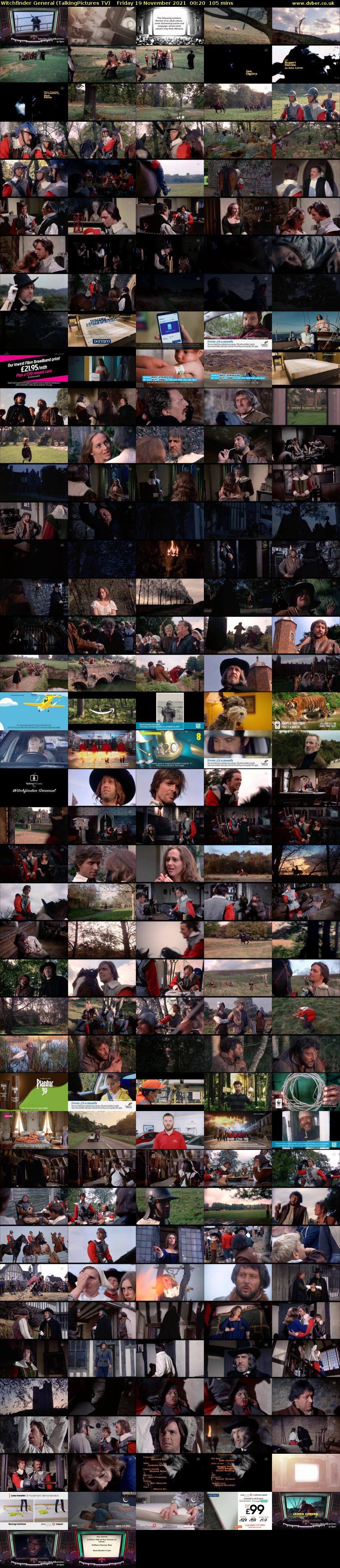 Witchfinder General (TalkingPictures TV) Friday 19 November 2021 00:20 - 02:05