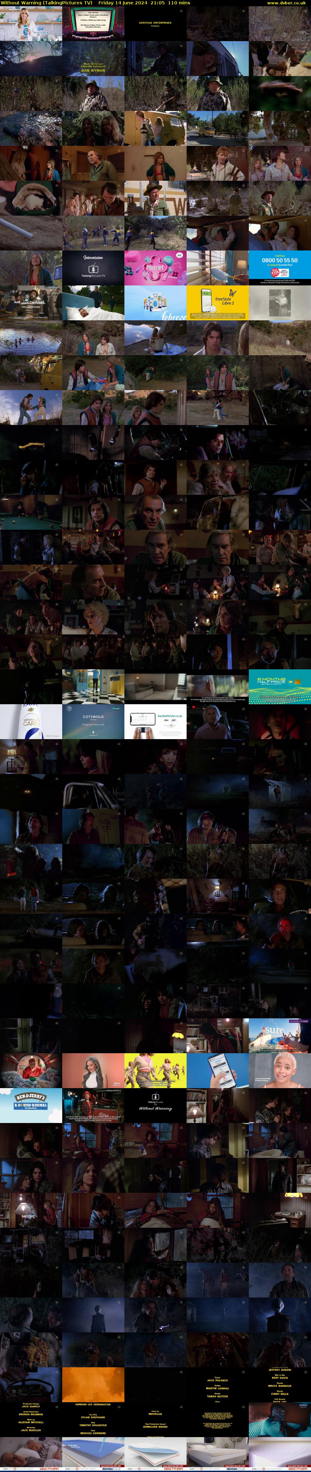 Without Warning (TalkingPictures TV) Friday 14 June 2024 21:05 - 22:55