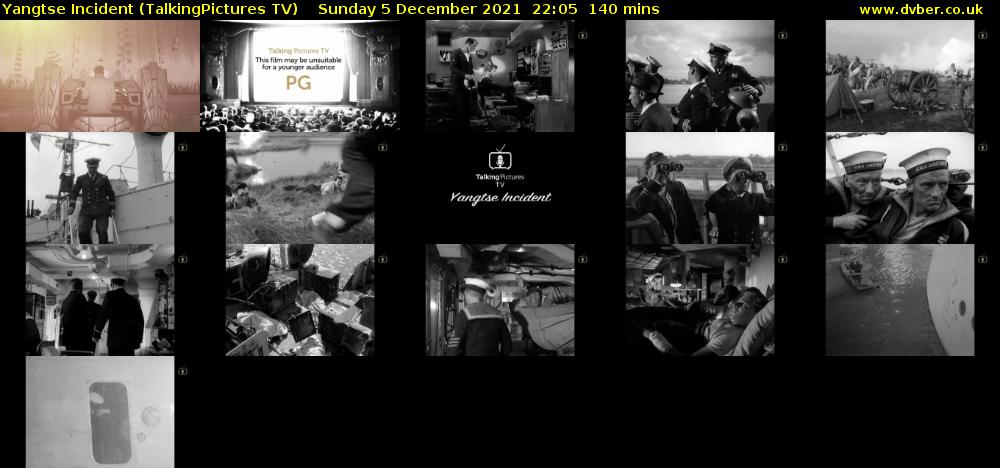 Yangtse Incident (TalkingPictures TV) Sunday 5 December 2021 22:05 - 00:25