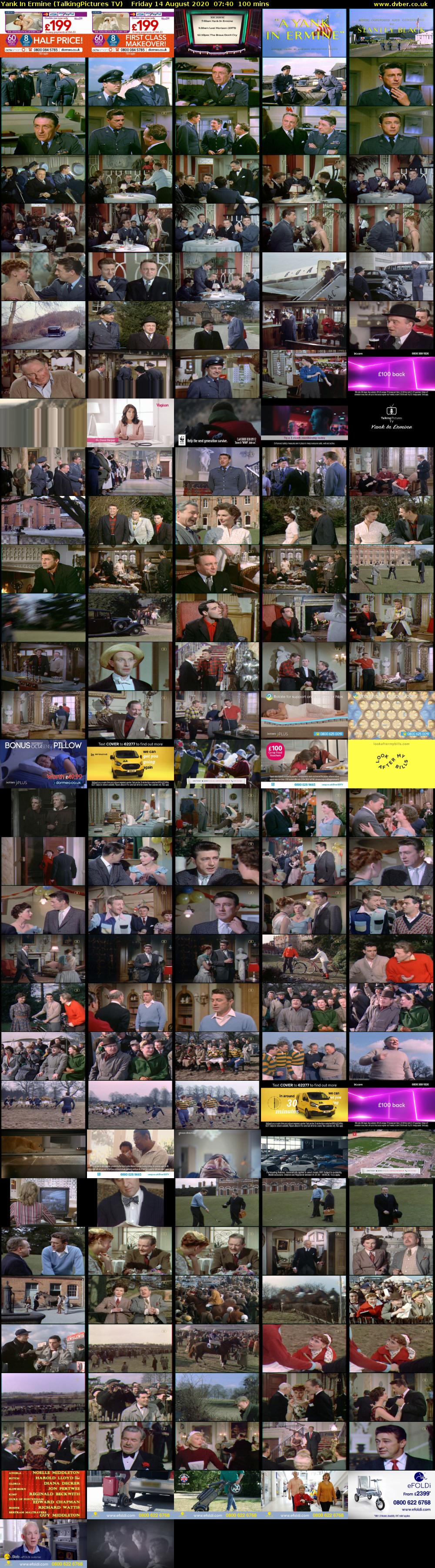 Yank In Ermine (TalkingPictures TV) Friday 14 August 2020 07:40 - 09:20