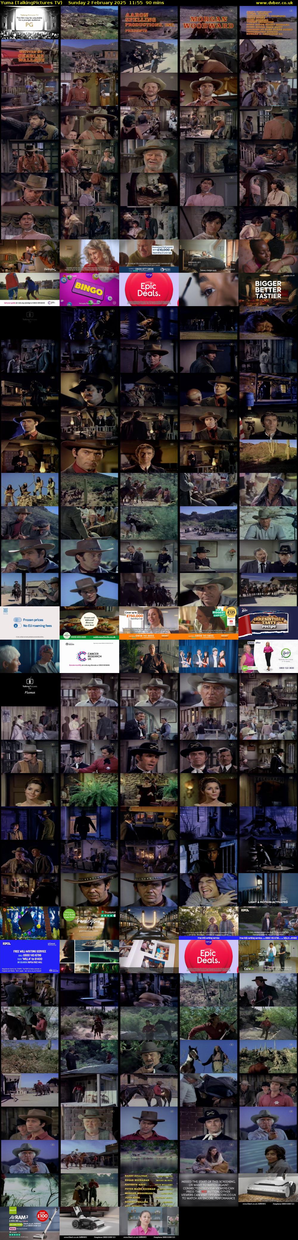 Yuma (TalkingPictures TV) Sunday 2 February 2025 11:55 - 13:25