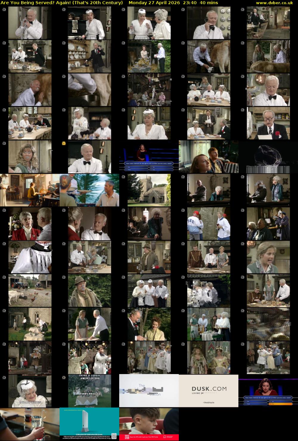 Are You Being Served? Again! (That's 20th Century) Monday 27 April 2026 23:40 - 00:20